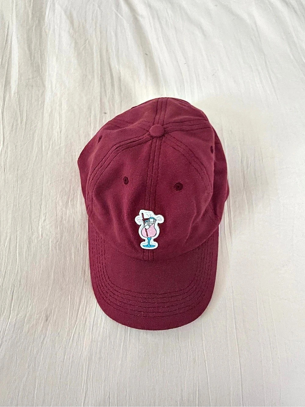 Red Baseball Cap Like New
